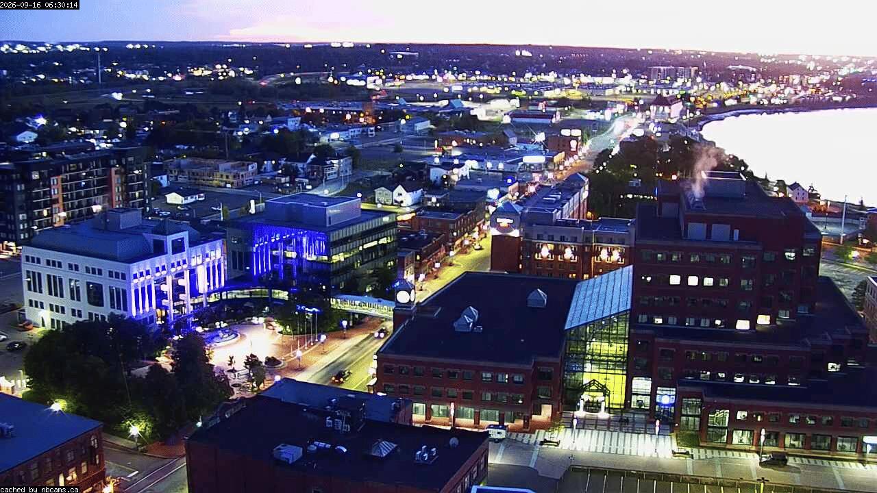 Web Cam image of Moncton (Main Street)