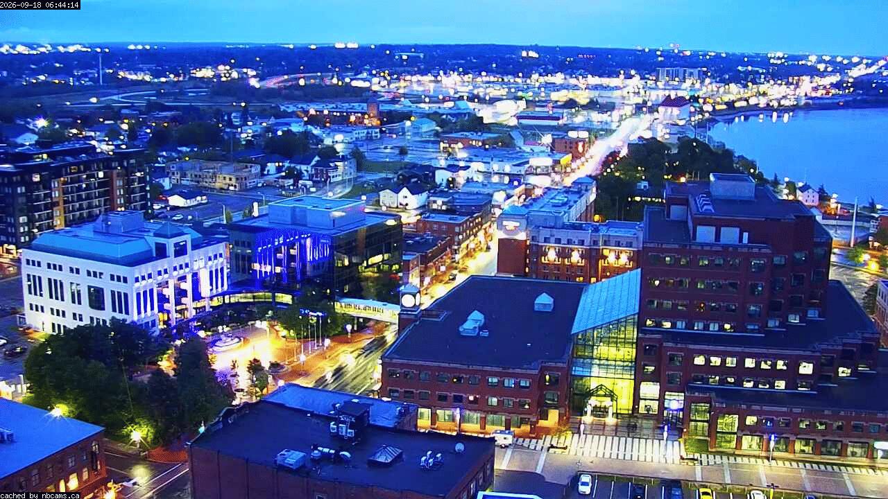 Web Cam image of Moncton (Main Street)