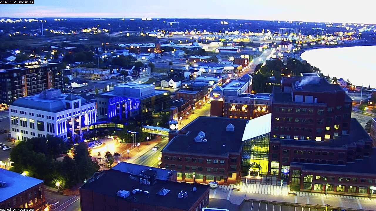Web Cam image of Moncton (Main Street)