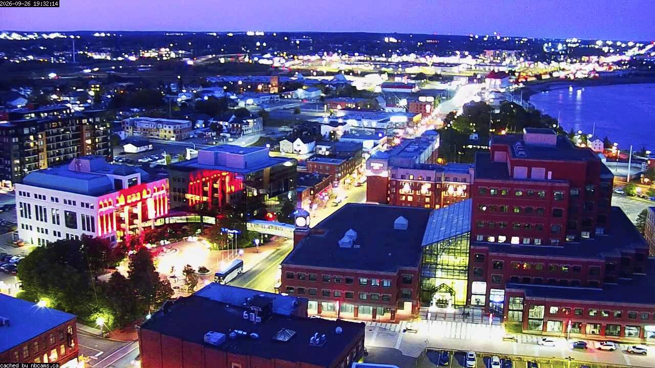 Web Cam image of Moncton (Main Street)