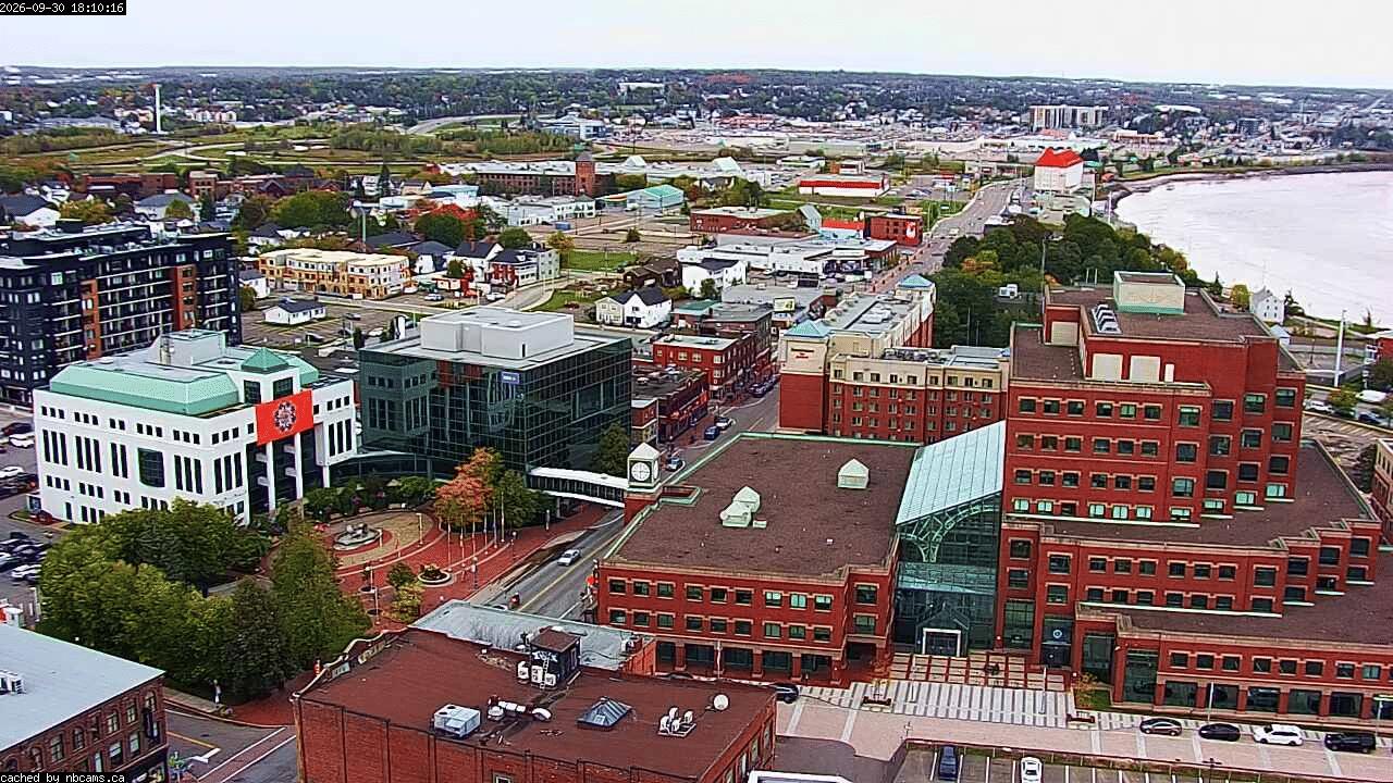 Web Cam image of Moncton (Main Street)