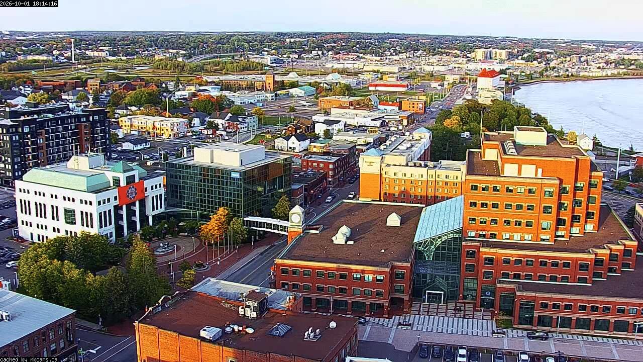 Web Cam image of Moncton (Main Street)