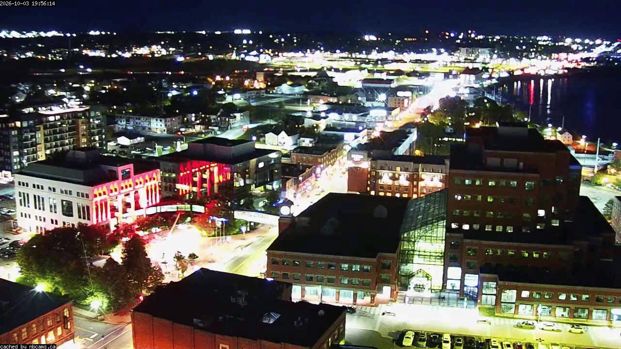 Web Cam image of Moncton (Main Street)