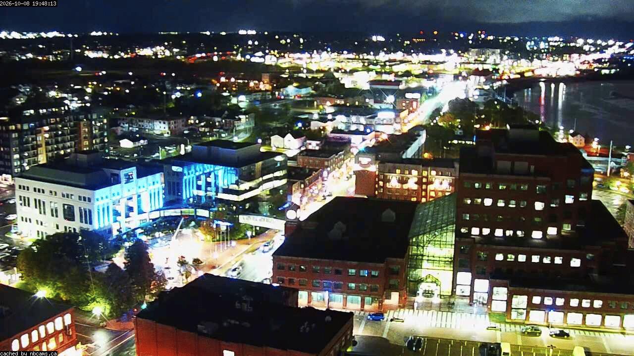 Web Cam image of Moncton (Main Street)