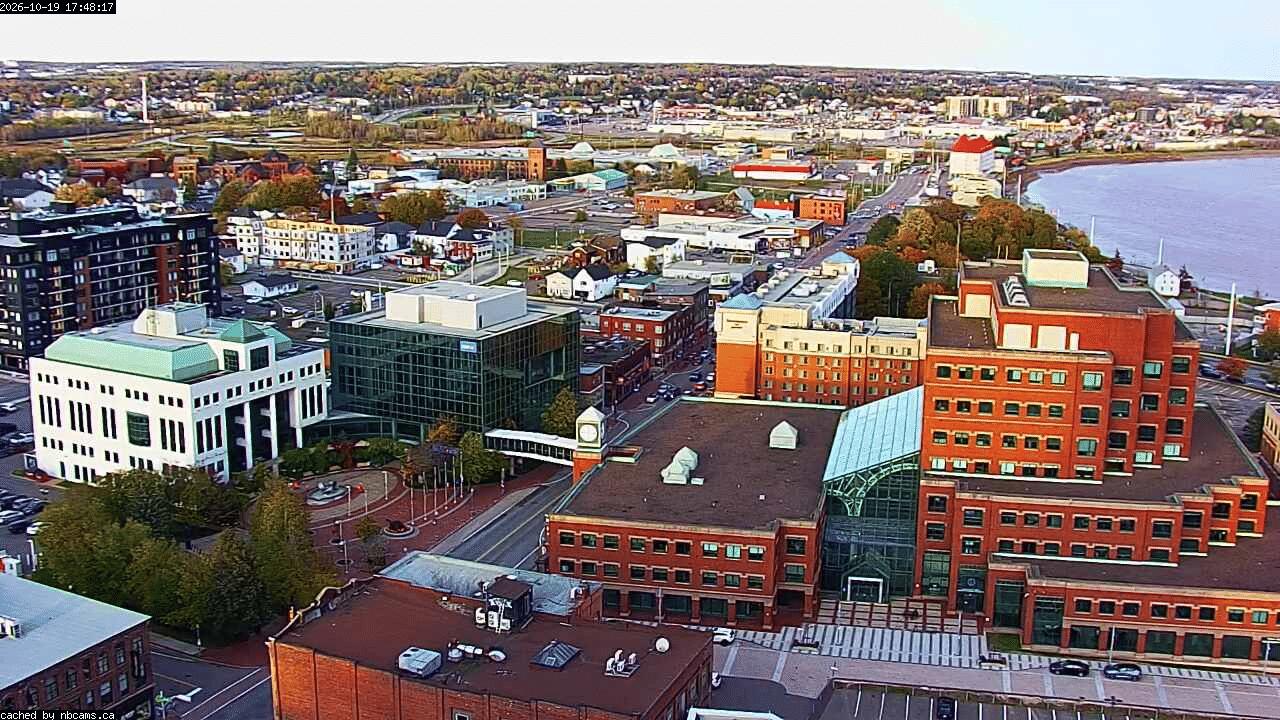 Web Cam image of Moncton (Main Street)