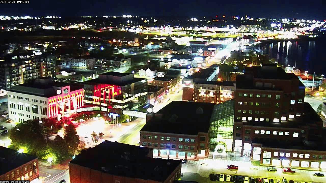 Web Cam image of Moncton (Main Street)