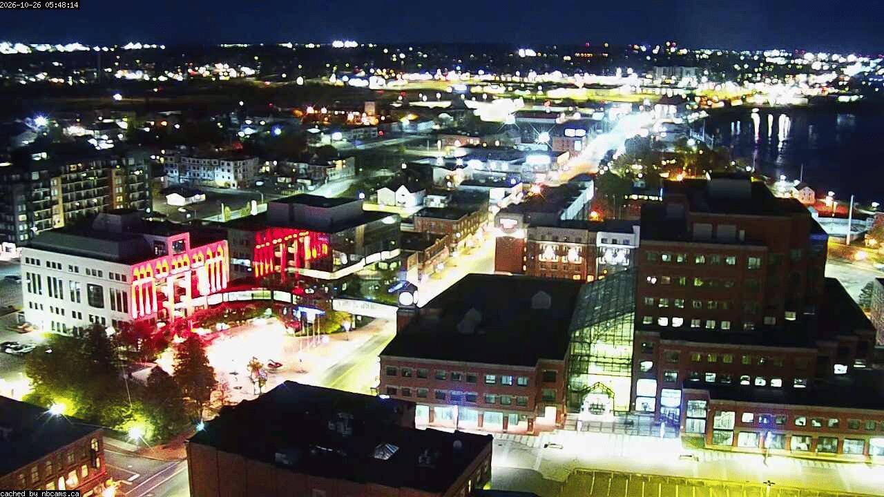 Web Cam image of Moncton (Main Street)