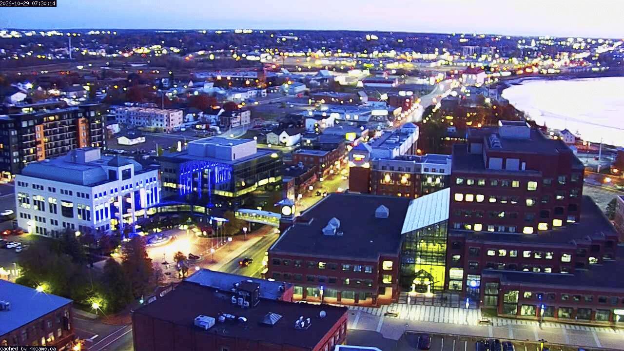 Web Cam image of Moncton (Main Street)