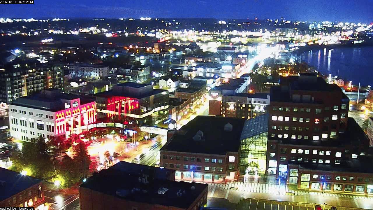 Web Cam image of Moncton (Main Street)
