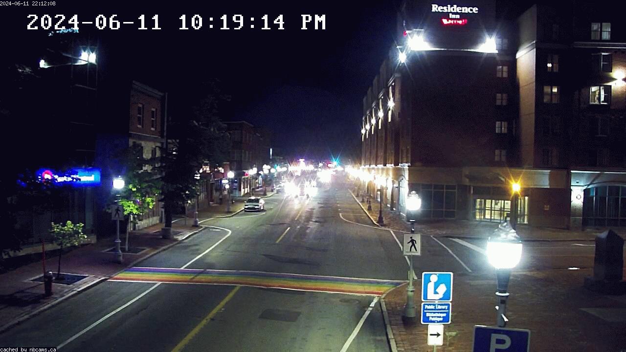 Web Cam image of Moncton (Main Street East)