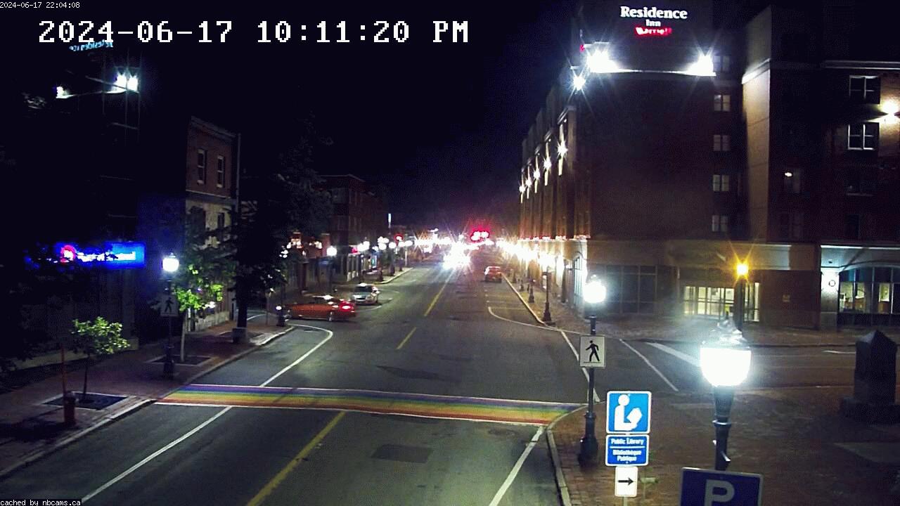 Web Cam image of Moncton (Main Street East)