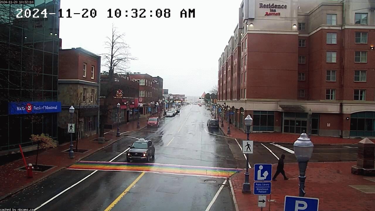 Web Cam image of Moncton (Main Street East)