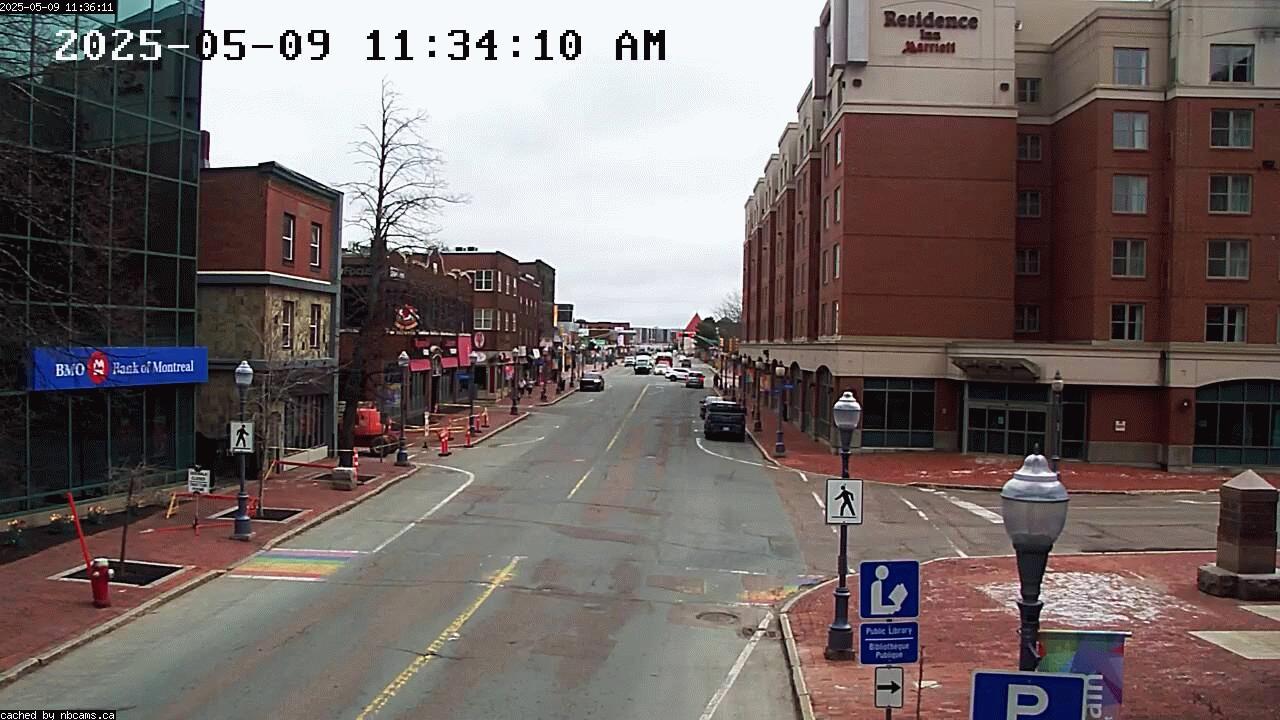 Web Cam image of Moncton (Main Street East)