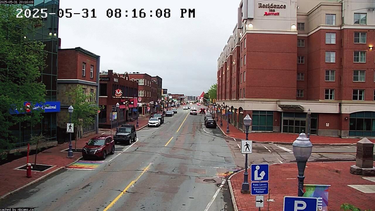 Web Cam image of Moncton (Main Street East)