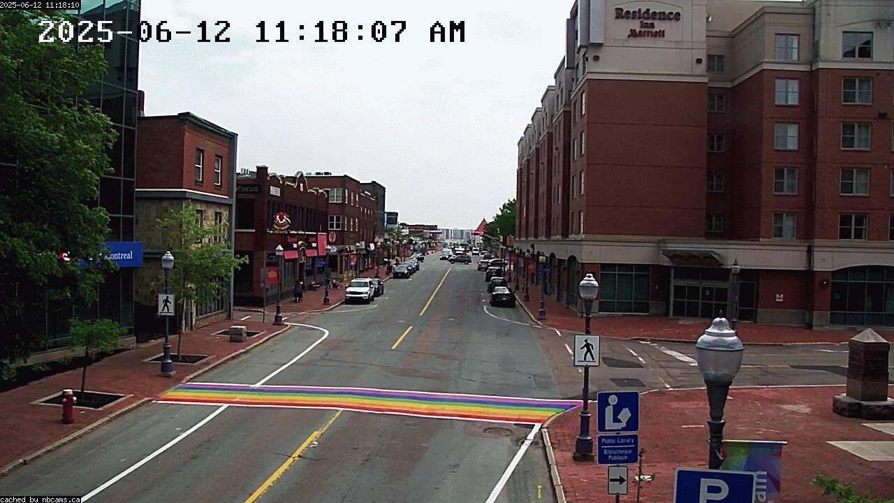 Web Cam image of Moncton (Main Street East)