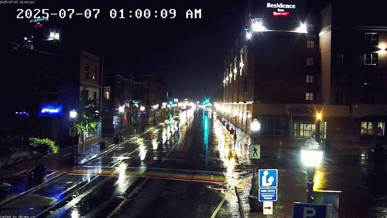 Web Cam image of Moncton (Main Street East)