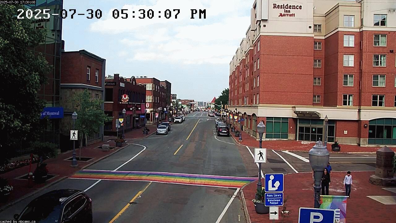 Web Cam image of Moncton (Main Street East)