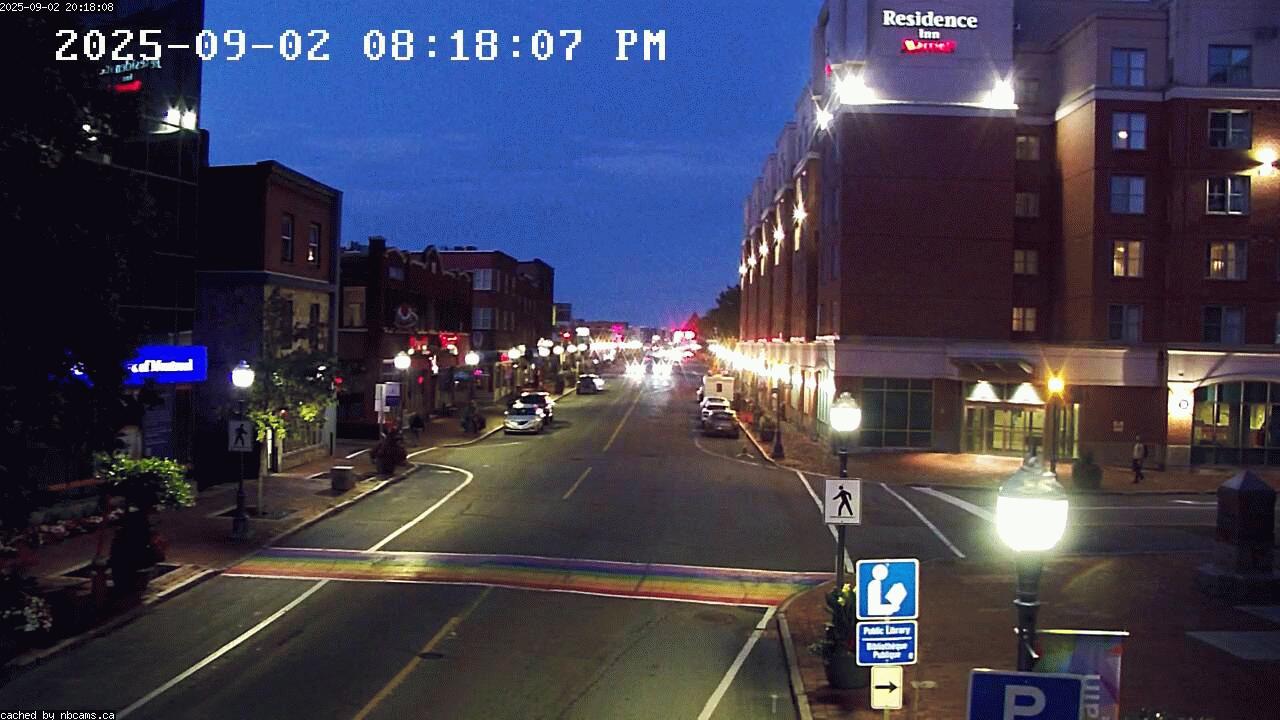 Web Cam image of Moncton (Main Street East)