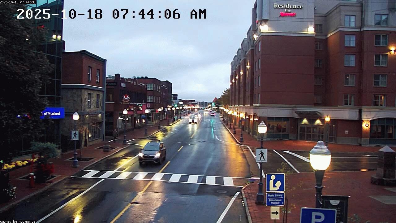 Web Cam image of Moncton (Main Street East)