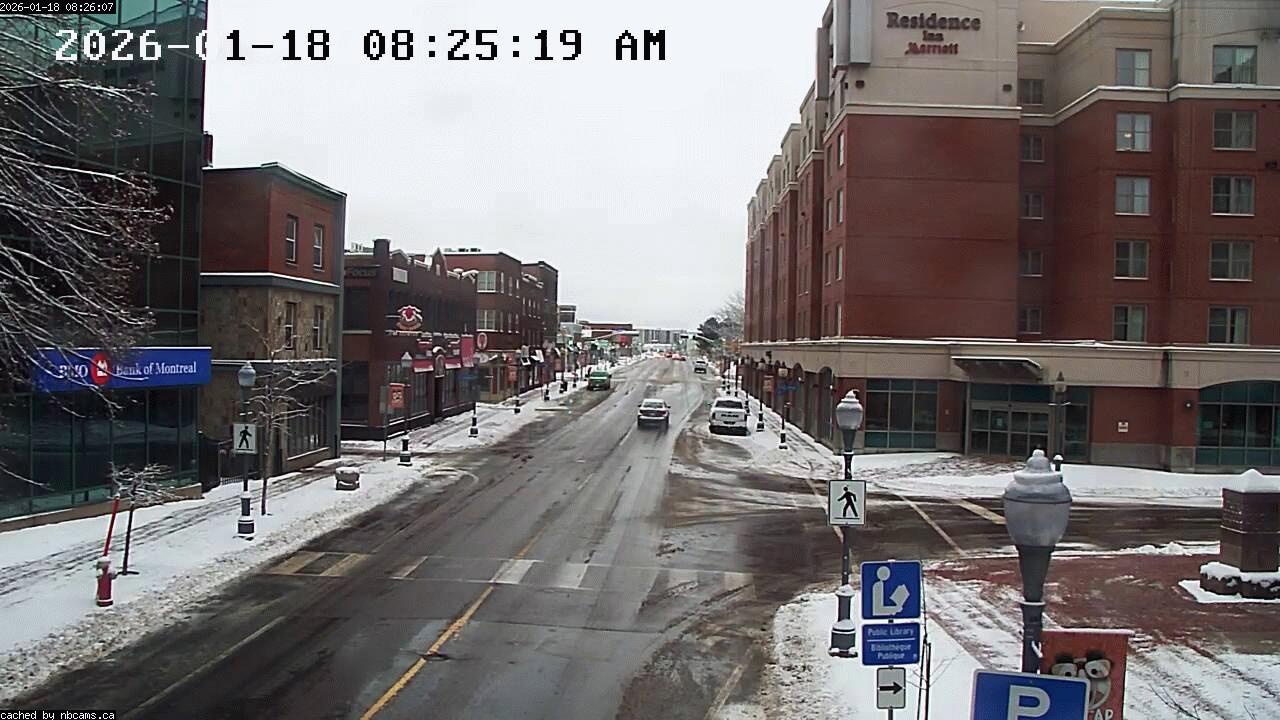 Web Cam image of Moncton (Main Street East)