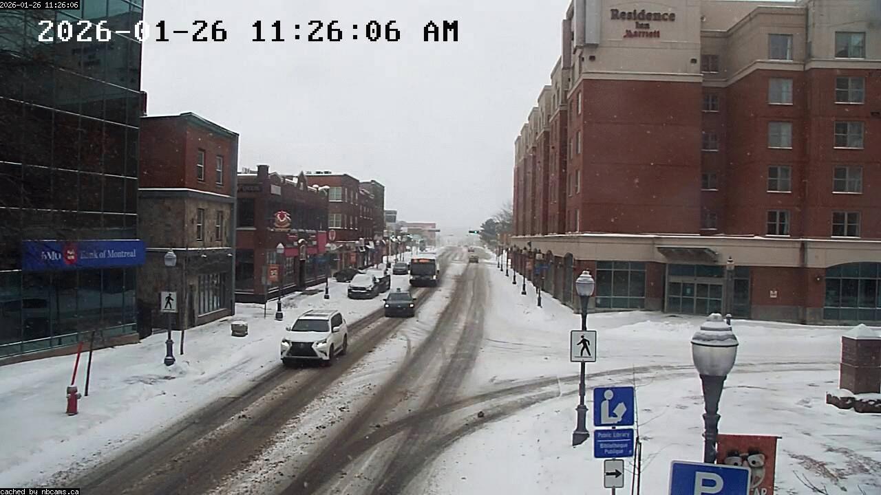 Web Cam image of Moncton (Main Street East)