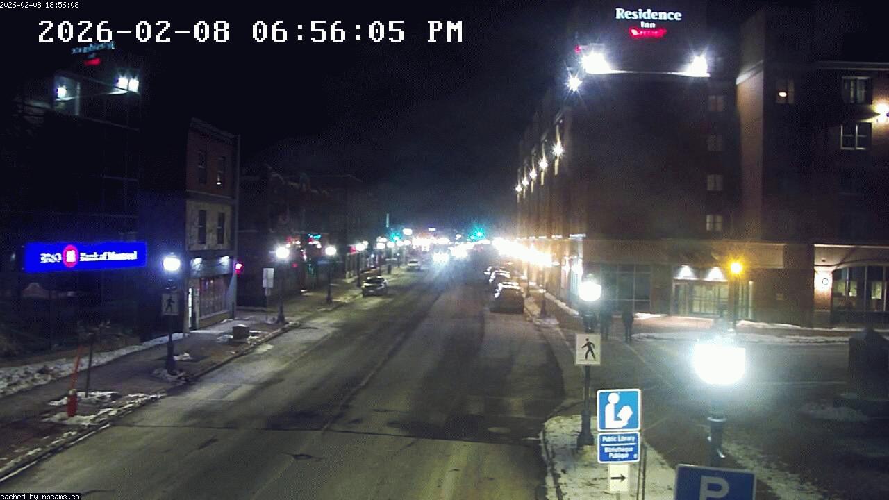 Web Cam image of Moncton (Main Street East)