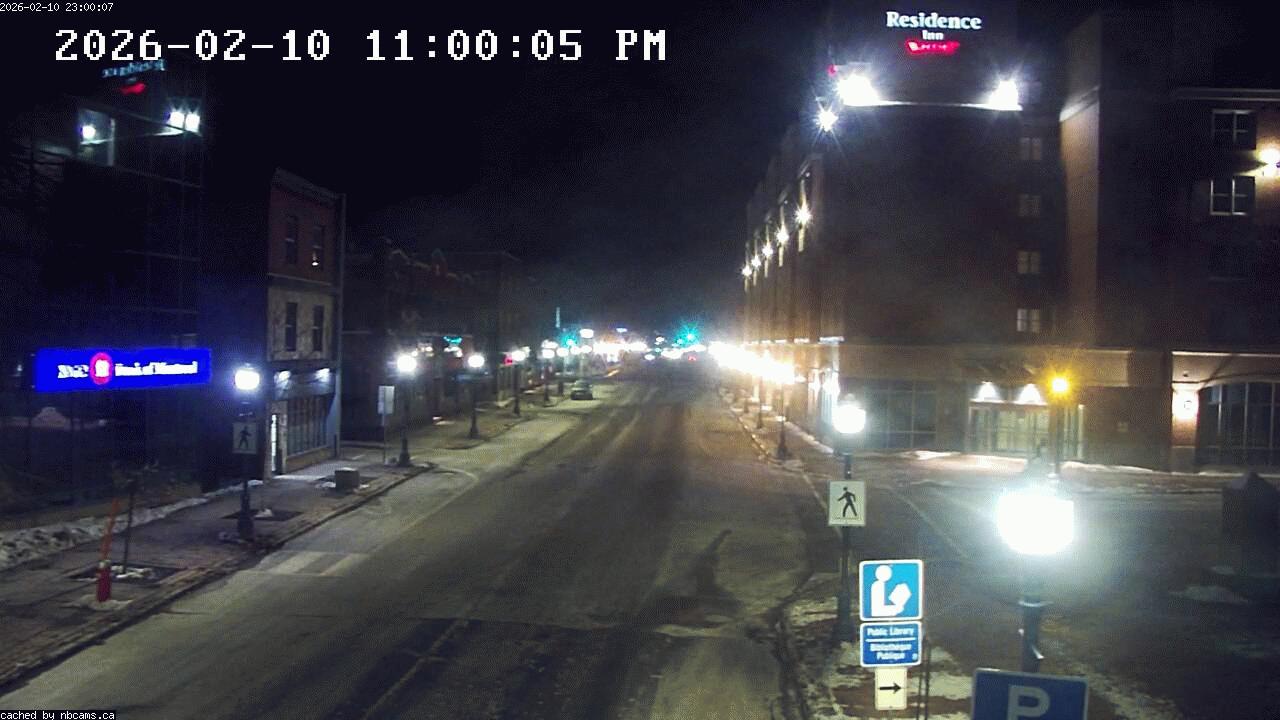 Web Cam image of Moncton (Main Street East)