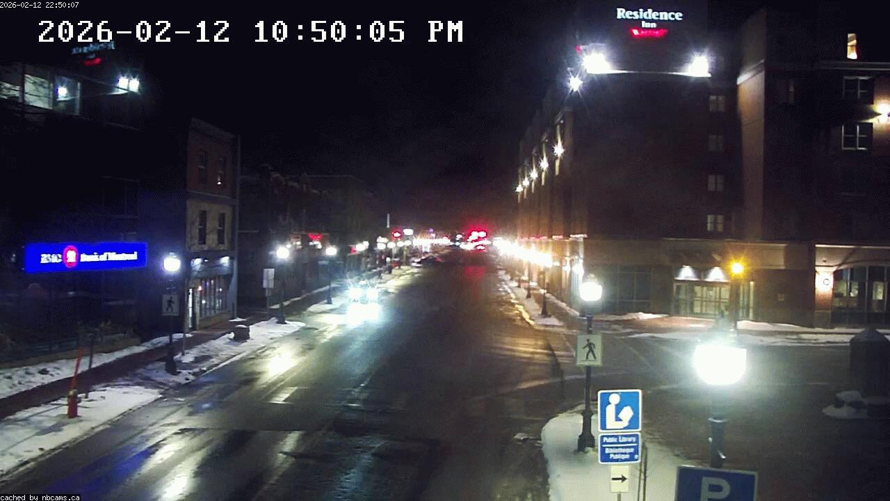 Web Cam image of Moncton (Main Street East)