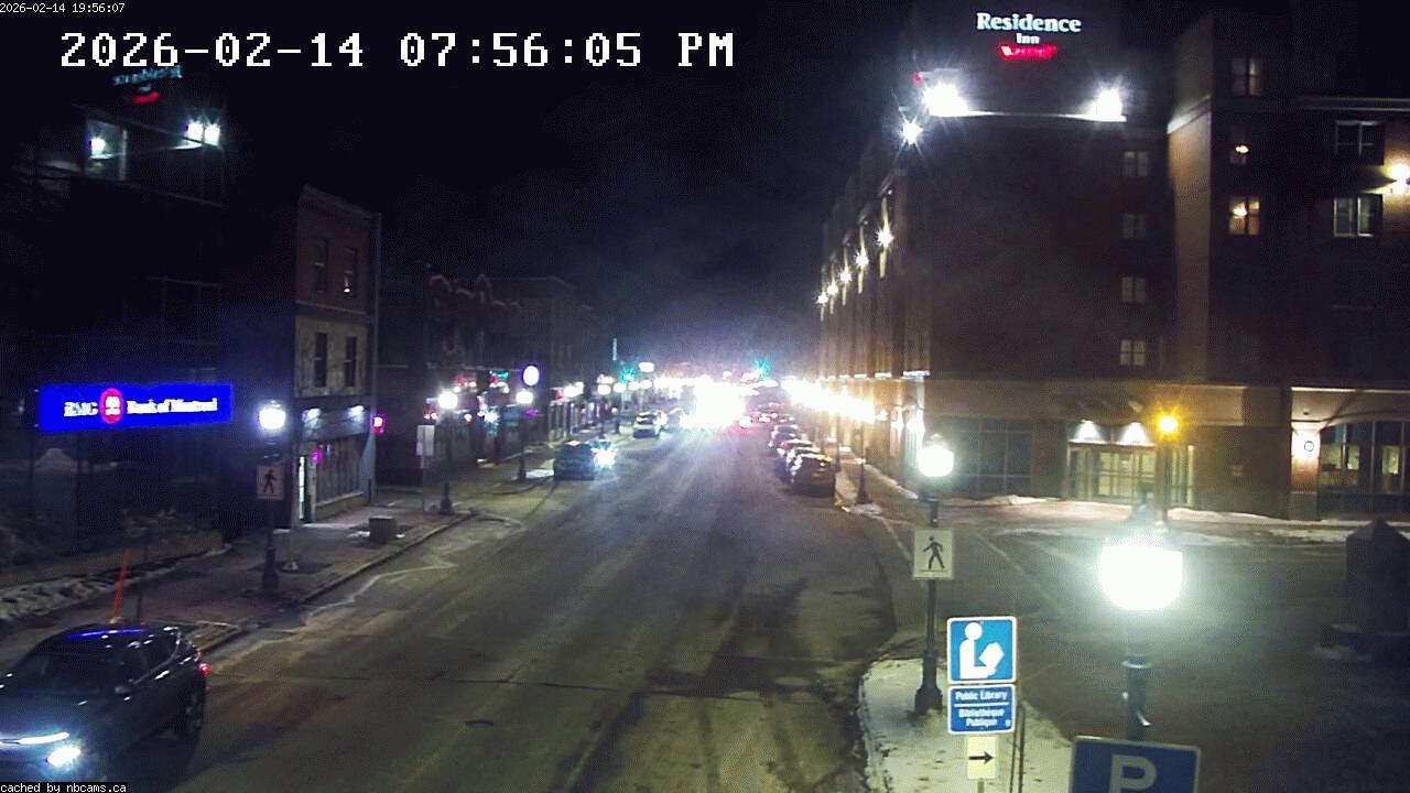 Web Cam image of Moncton (Main Street East)