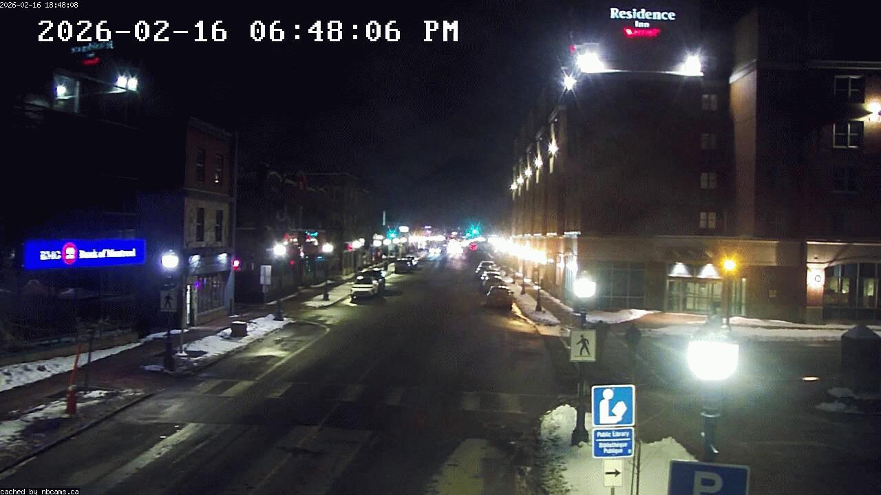 Web Cam image of Moncton (Main Street East)