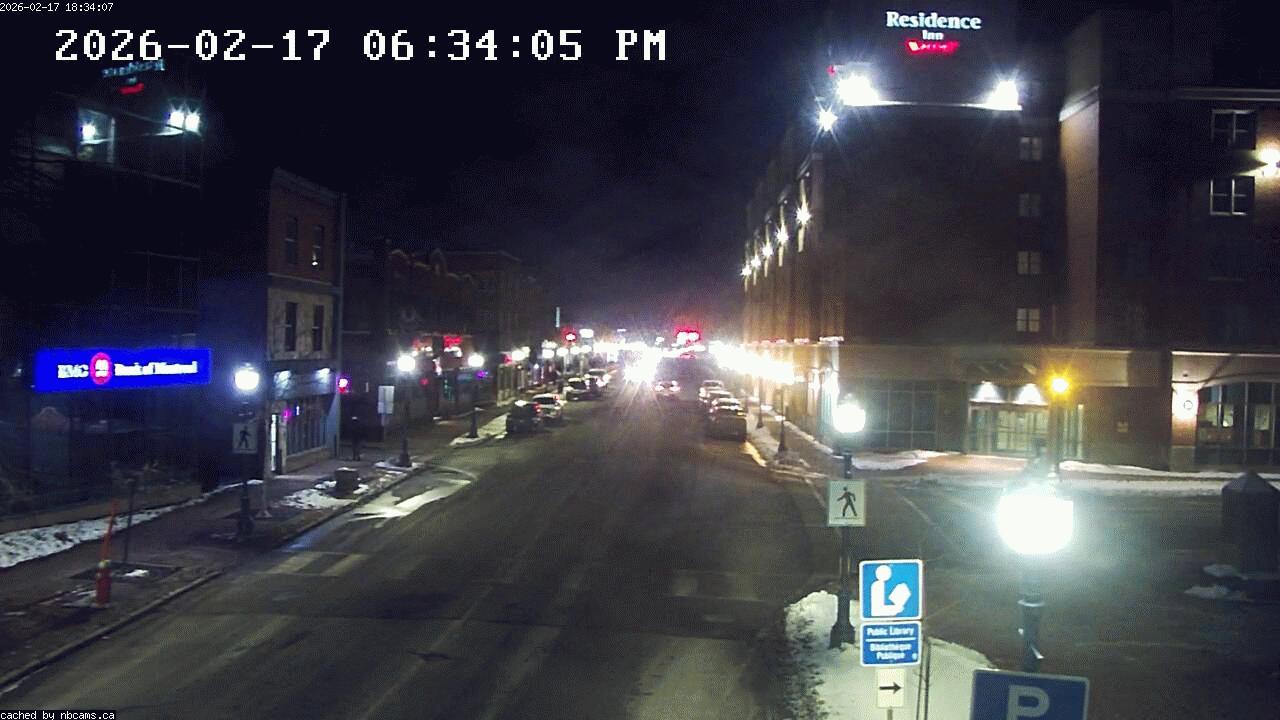 Web Cam image of Moncton (Main Street East)