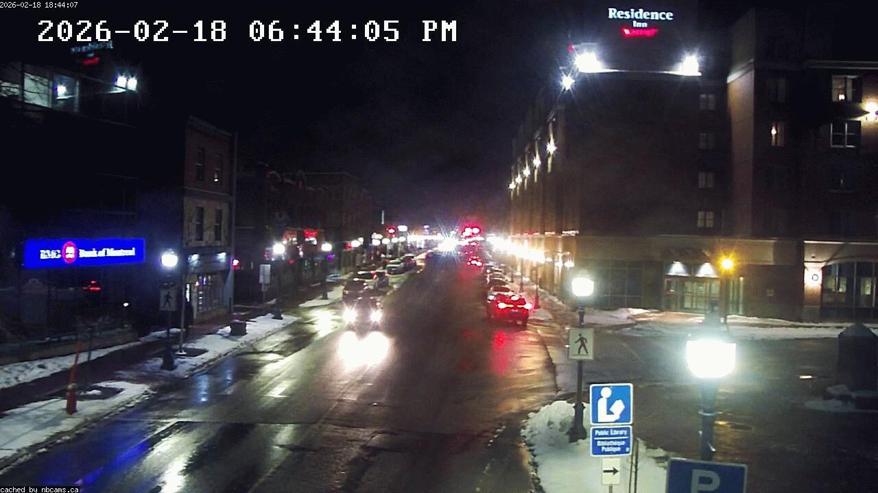 Web Cam image of Moncton (Main Street East)