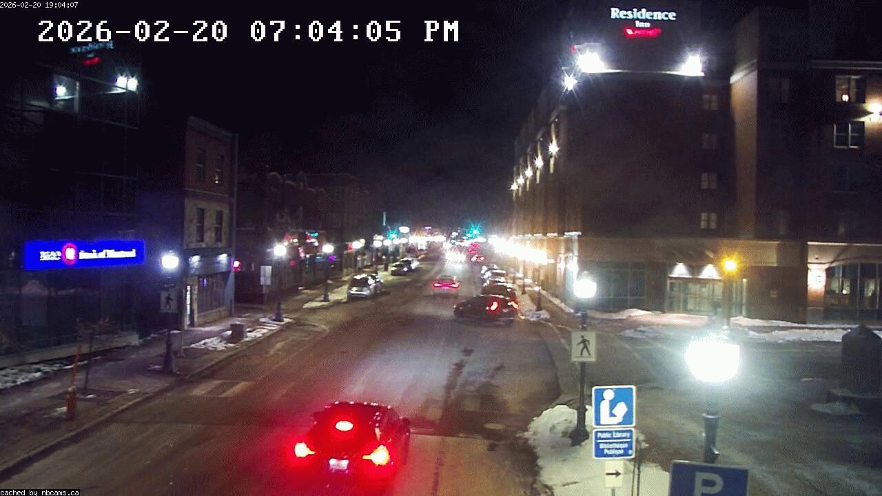 Web Cam image of Moncton (Main Street East)