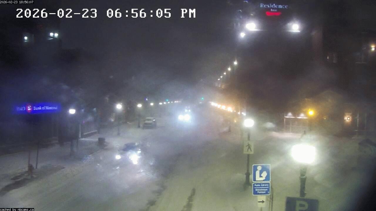 Web Cam image of Moncton (Main Street East)