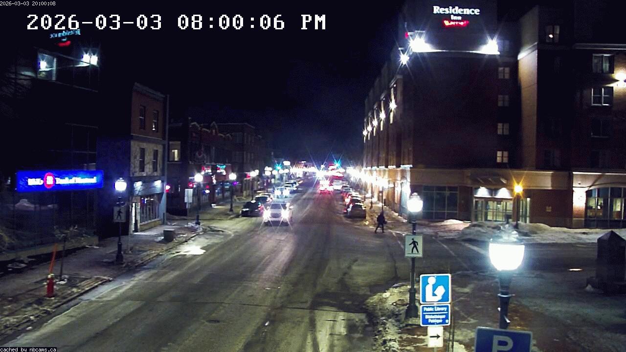 Web Cam image of Moncton (Main Street East)