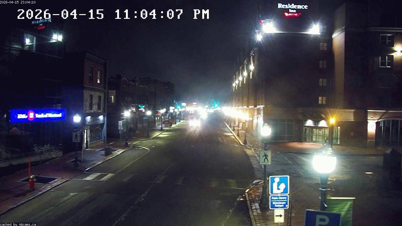 Web Cam image of Moncton (Main Street East)