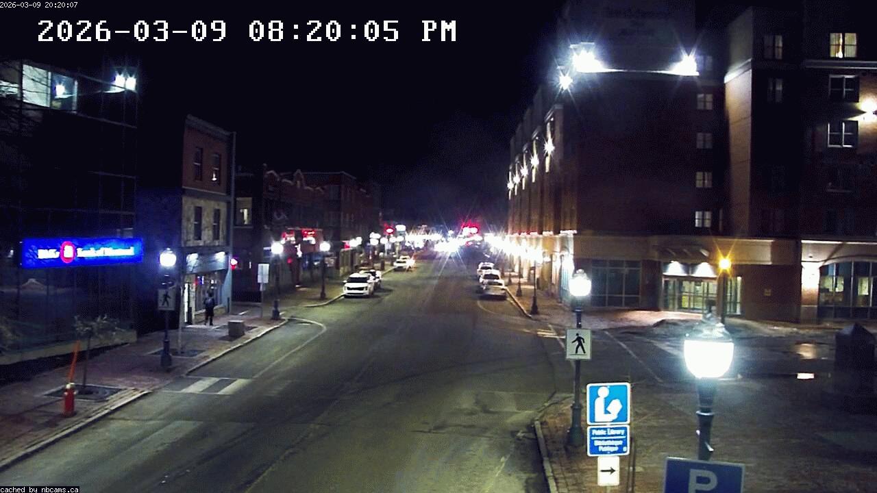 Web Cam image of Moncton (Main Street East)
