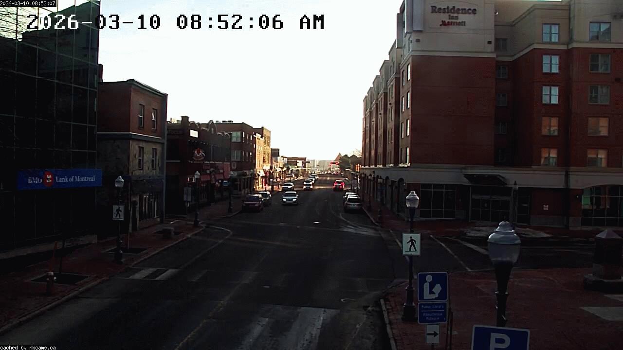 Web Cam image of Moncton (Main Street East)