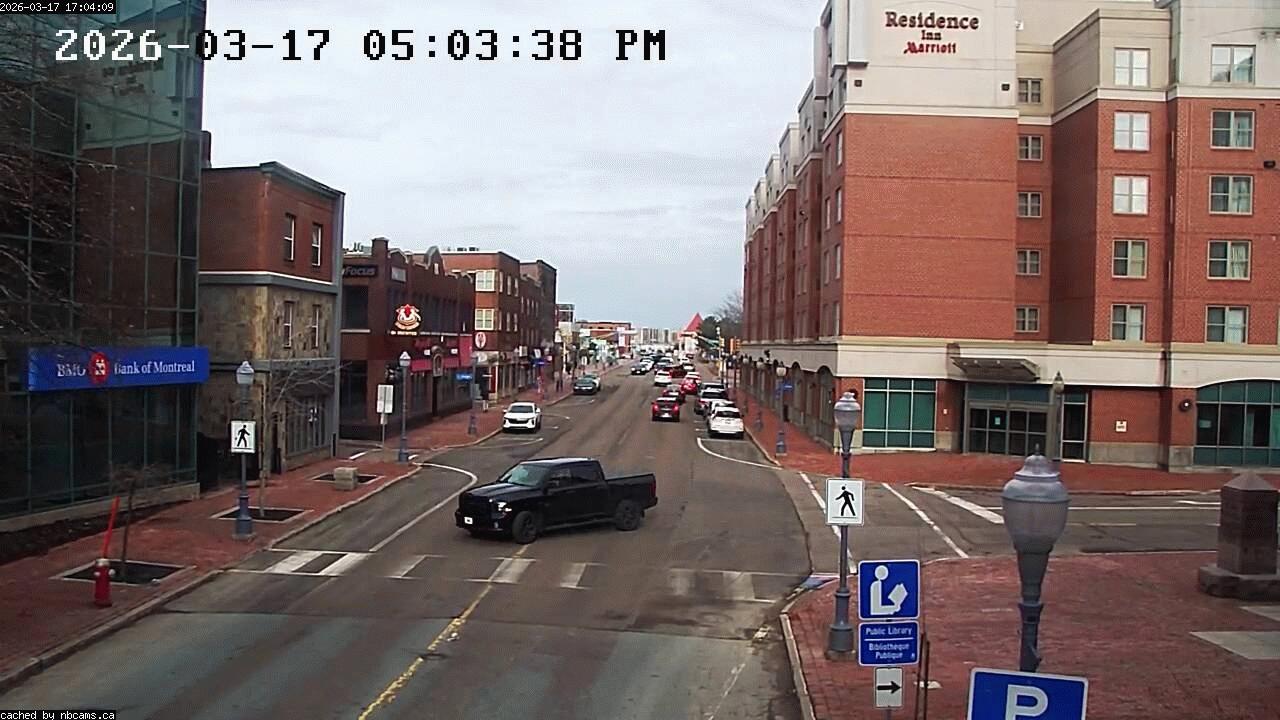 Web Cam image of Moncton (Main Street East)