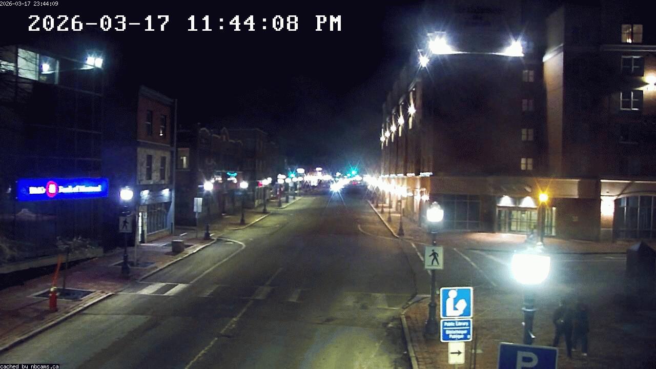 Web Cam image of Moncton (Main Street East)