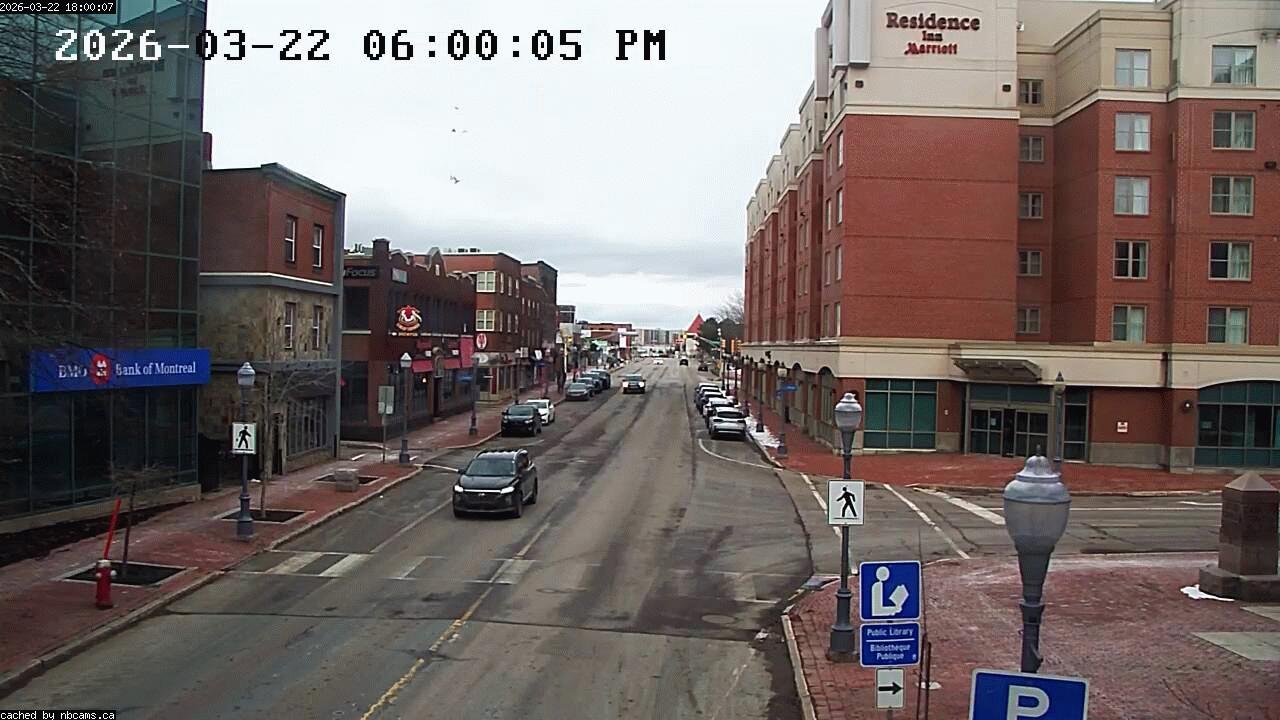 Web Cam image of Moncton (Main Street East)