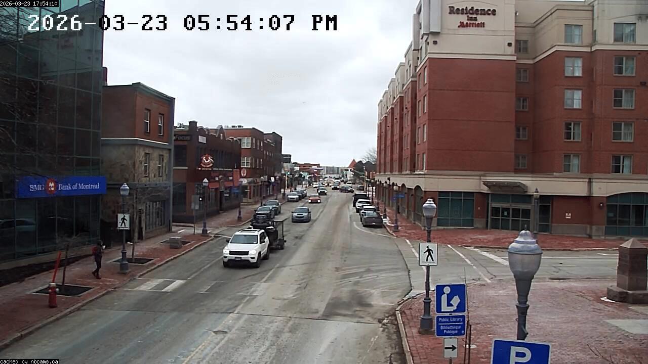 Web Cam image of Moncton (Main Street East)