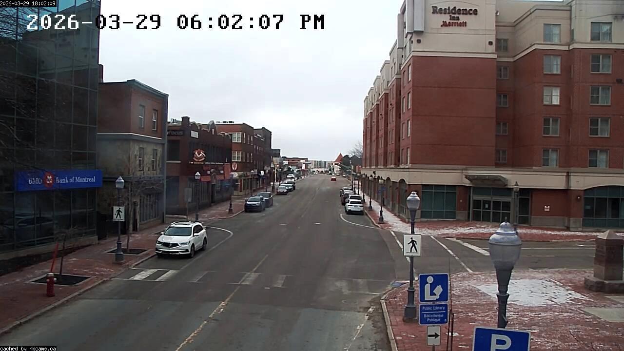 Web Cam image of Moncton (Main Street East)