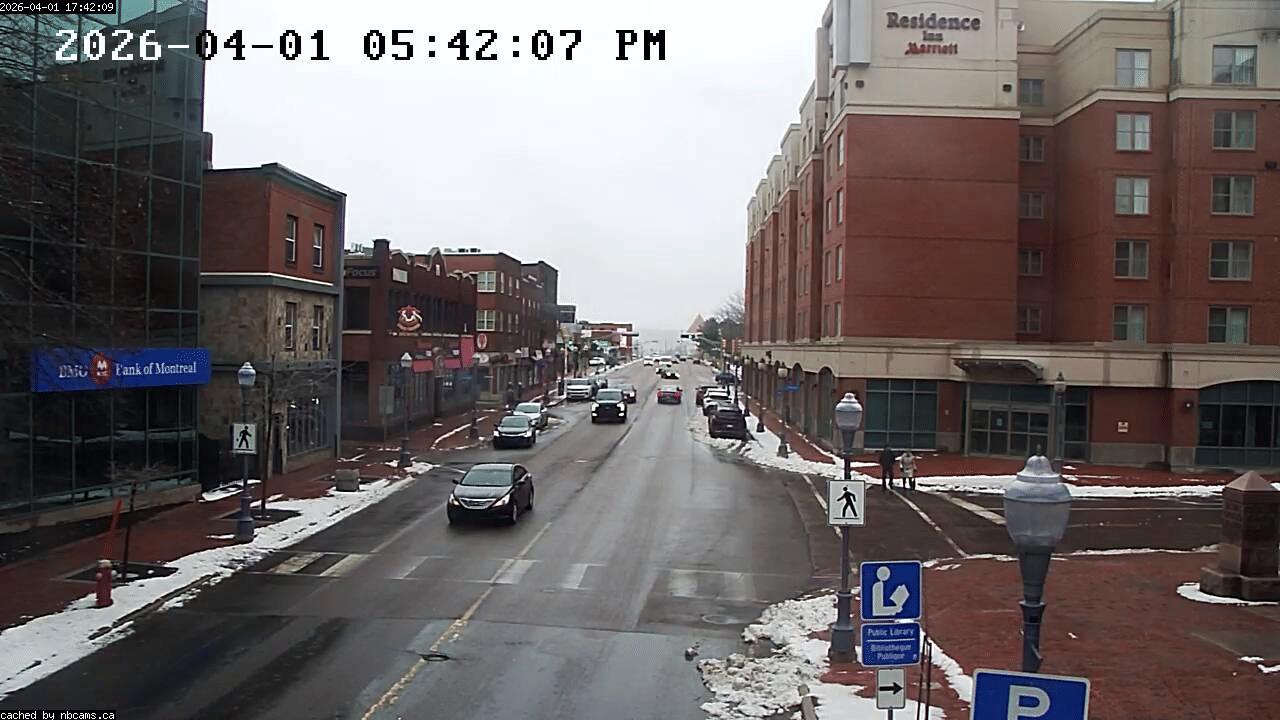 Web Cam image of Moncton (Main Street East)