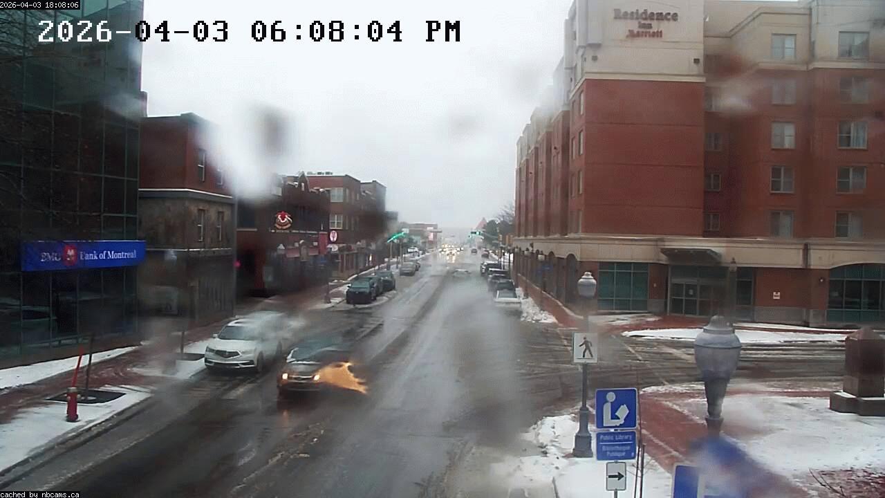 Web Cam image of Moncton (Main Street East)