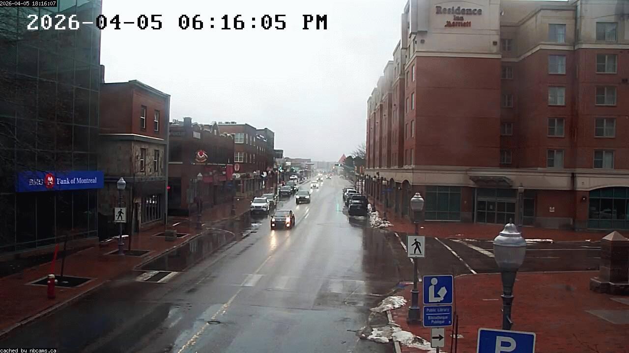 Web Cam image of Moncton (Main Street East)