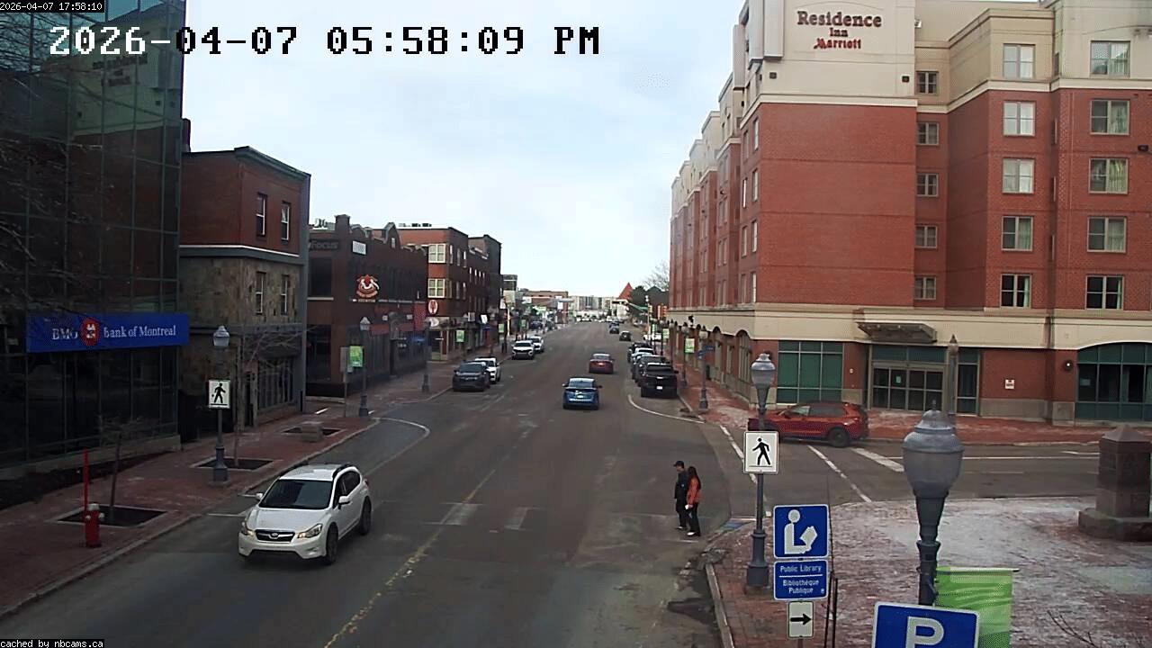 Web Cam image of Moncton (Main Street East)