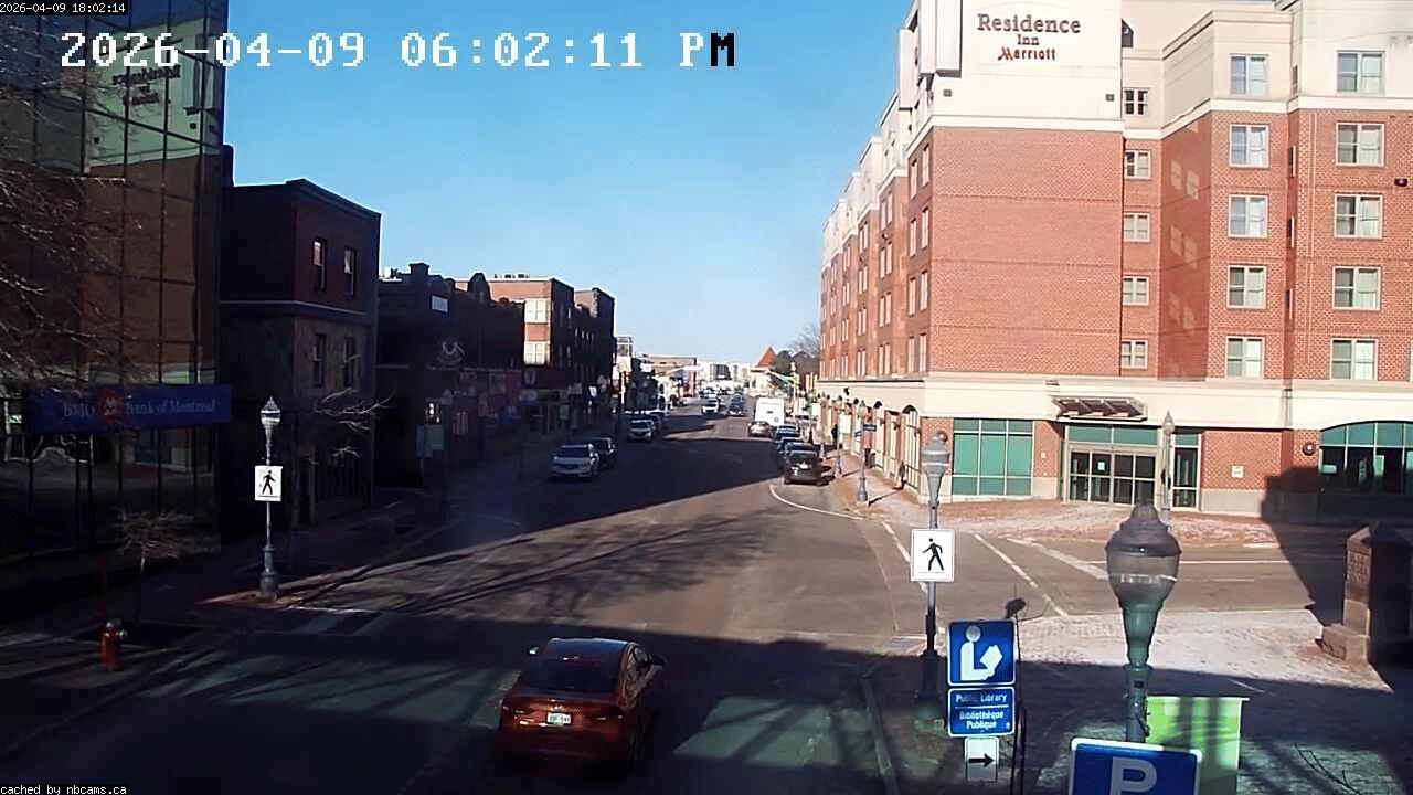 Web Cam image of Moncton (Main Street East)