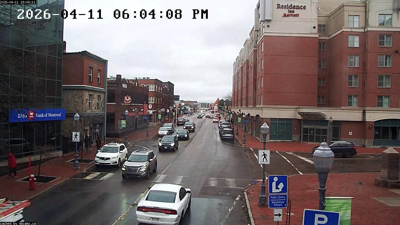 Web Cam image of Moncton (Main Street East)