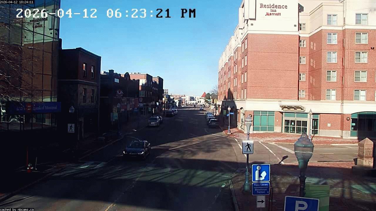 Web Cam image of Moncton (Main Street East)